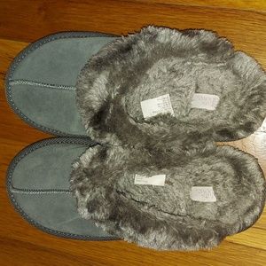 Grey Lounge Slippers